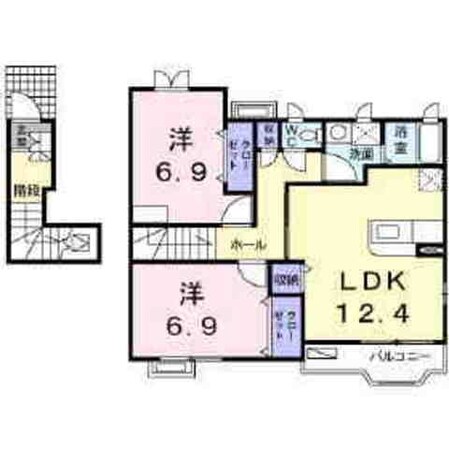 カルムたまプラの物件間取画像